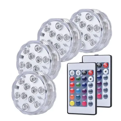 LED Remote Control Diving Light Waterproof Candle Light