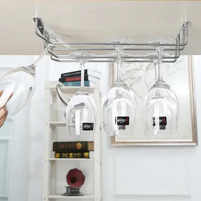 Tall wine glass holder