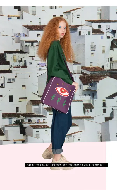 Men's and women's cultural and leisure single and double backpacks