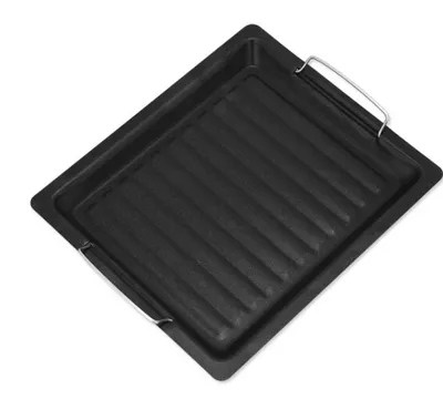 Rectangular nonstick pan barbecue dish