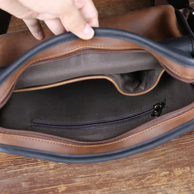 Men's shoulder messenger handbag
