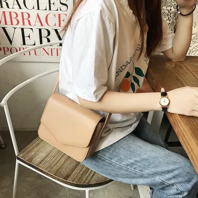 Retro small square bag simple