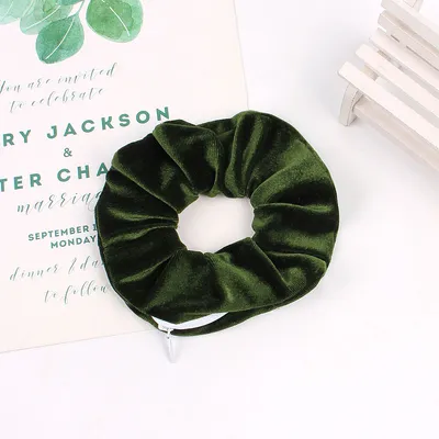 Women's Velvet Large Intestine hair circle