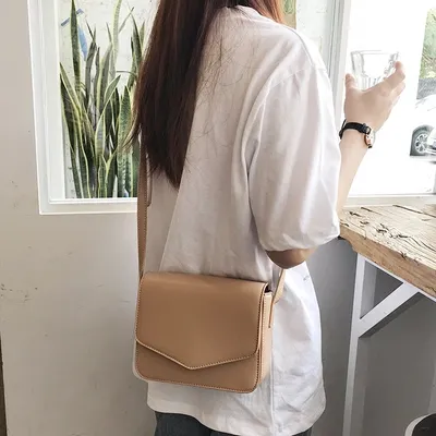 Retro small square bag simple