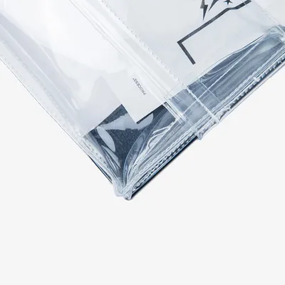 Men's transparent waterproof crossbody bag