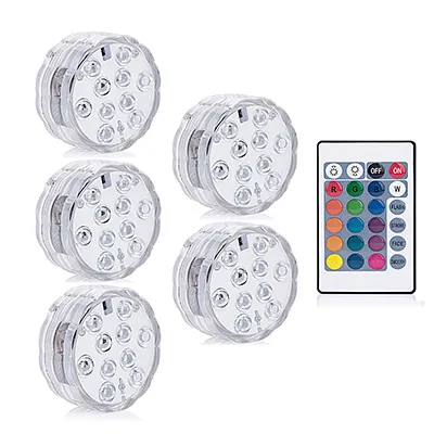 LED Remote Control Diving Light Waterproof Candle Light
