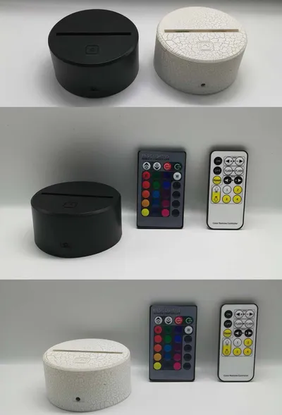 Car 3D stereo night light