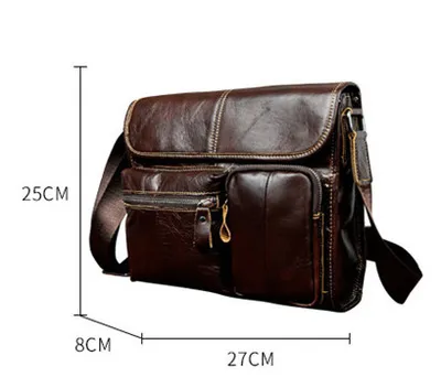 One shoulder Crossbody leather bag
