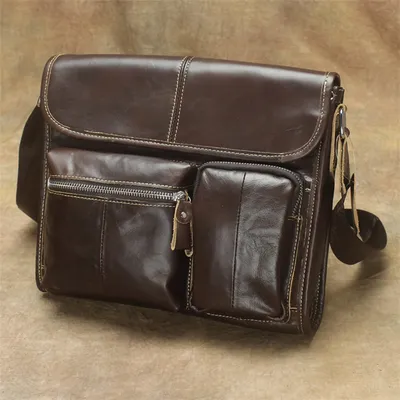 One shoulder Crossbody leather bag