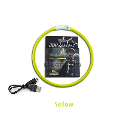 LED pet light collar