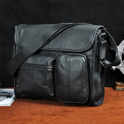 One shoulder Crossbody leather bag