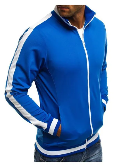 Men's solid color baseball shirt