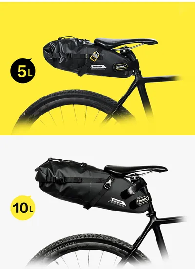 Fully waterproof bicycle saddle