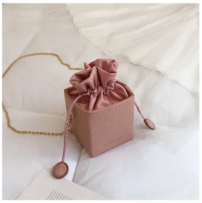 Women's bags new pumping bucket bag