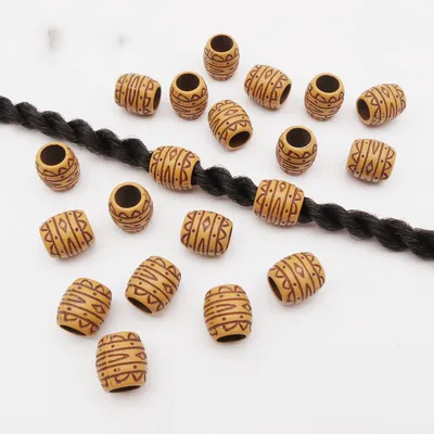 Resin Plastic Reggae Hair Extension Ring