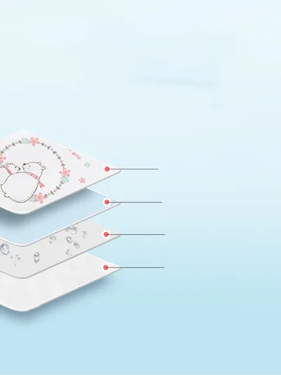 Baby waterproof mat breathable and washable