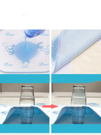 Baby waterproof mat breathable and washable