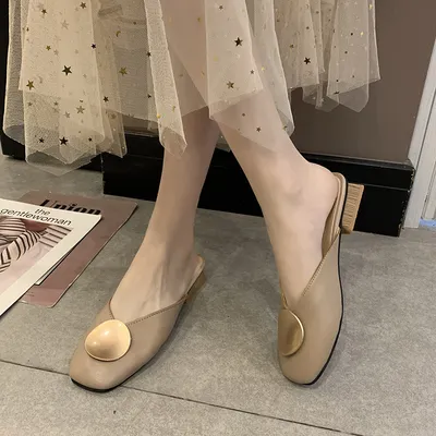 Low heel fashion high heels