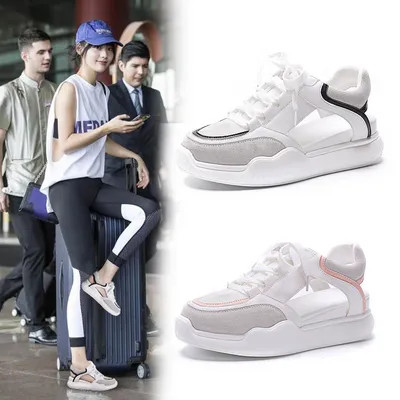 Women's summer lace-up platform sandals