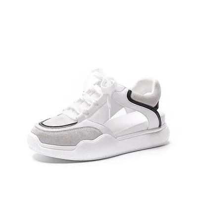 Women's summer lace-up platform sandals