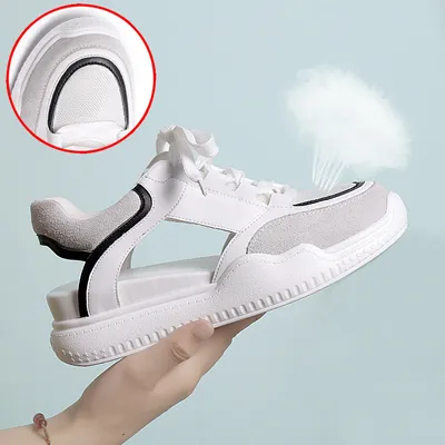 Women's summer lace-up platform sandals