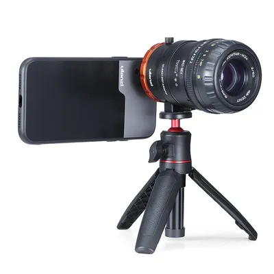 Bayonet expansion mobile phone lens shell