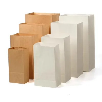 100 pcs Paper bags for Kraft refrigerator