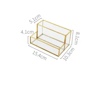 Copper bar glass storage rack