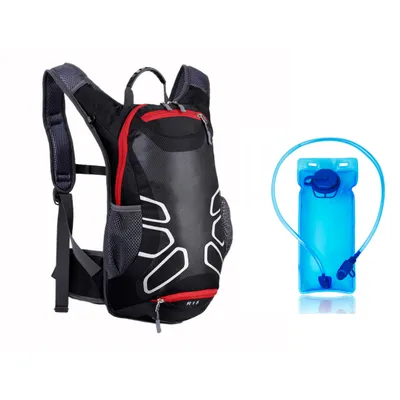 Black with bottle