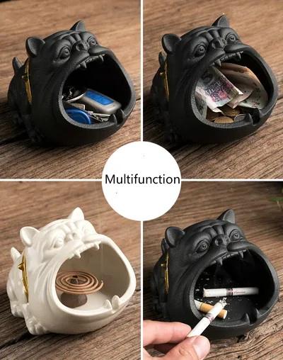 Cartoon Dog Ceramic Ashtray