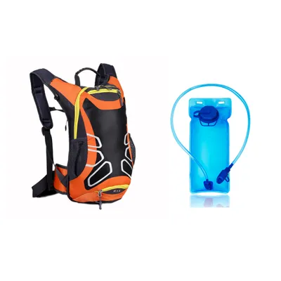 Orange with bottle