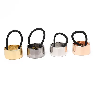 Alloy ponytail hair buckle