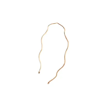 طوق شعر معدني مموج
