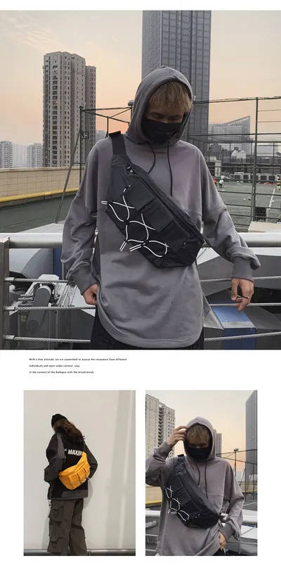 Functional tactical crossbody bag
