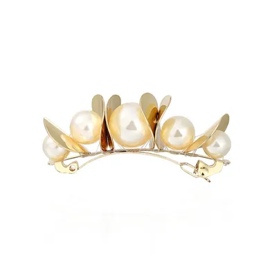 Temperament Wild Pearl Hair Clip
