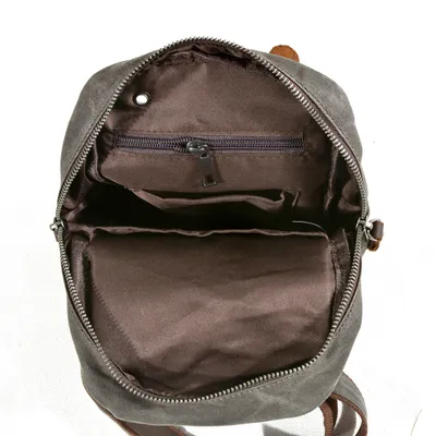 Multifunctional male mini canvas chest bag