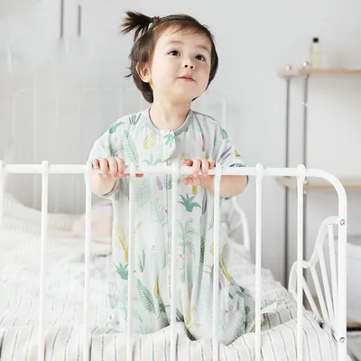 Baby gauze sleeping bag