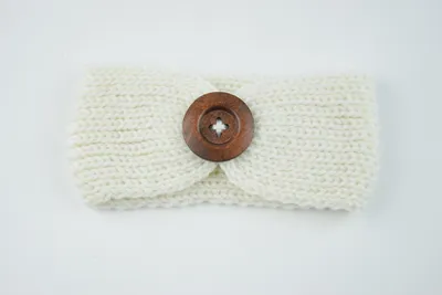 Baby wool headband hand-woven hair accessories