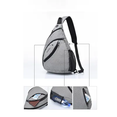 Men's Crossbody Bag Outdoor Sports Backpack