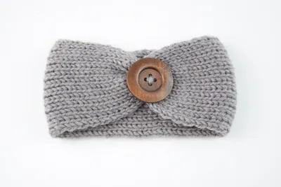 Baby wool headband hand-woven hair accessories