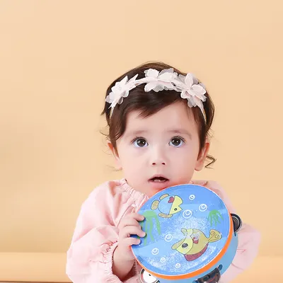 ربطة شعر على شكل زهرة صغيرة