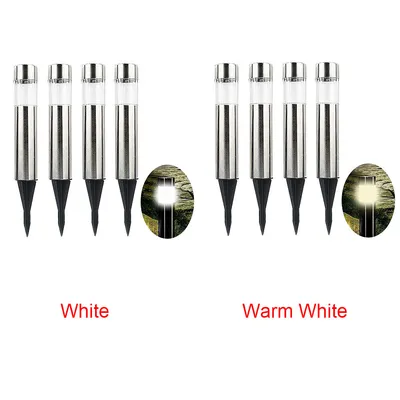 Solar cylindrical lawn light