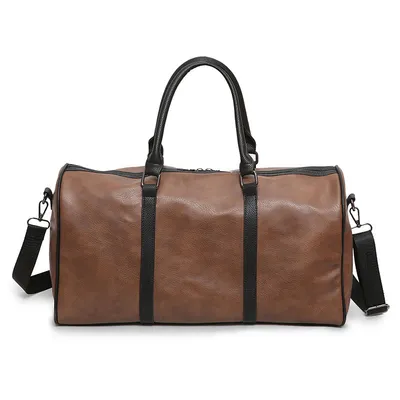 Color contrast travel bag