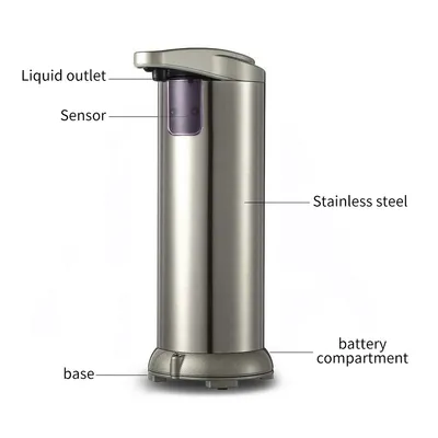 Hand sanitizer sensor