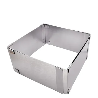 Stainless steel square mousse circle