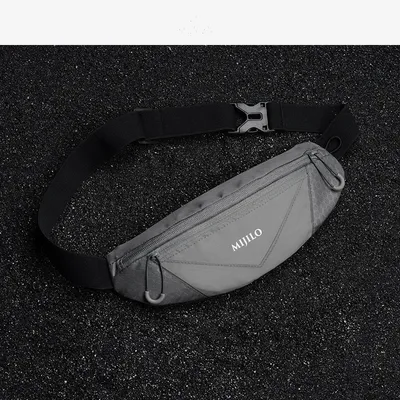 Reflective outdoor sports waist bag
