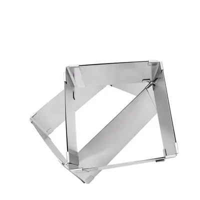 Stainless steel square mousse circle