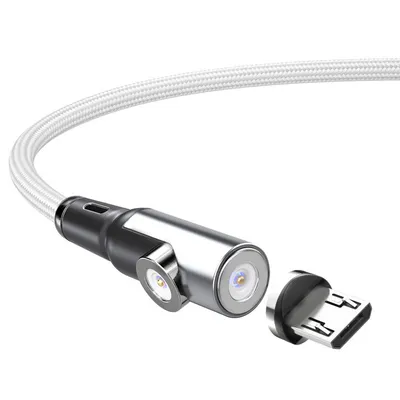 Straight-bent two-in-one magnetic data cable