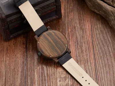 Multifunctional Compass Wooden Watch