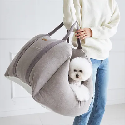 Pet Dog Car Carrier Seat Waterproof Basket Portable Car Seat Safety Travelling Mesh Hanging Bags Breathable Beds & Sofas